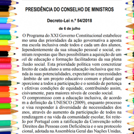 Sobre o Decreto-Lei n.º 54/2018 e a educação pré-escolar